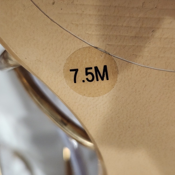 Gianni Bini Tallisa Rose Gold Strappy 3.75" Heels. Size 7.5 - Picture 10 of 11